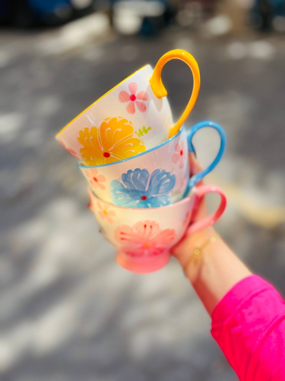 Blooming Floral Ceramic Mug
