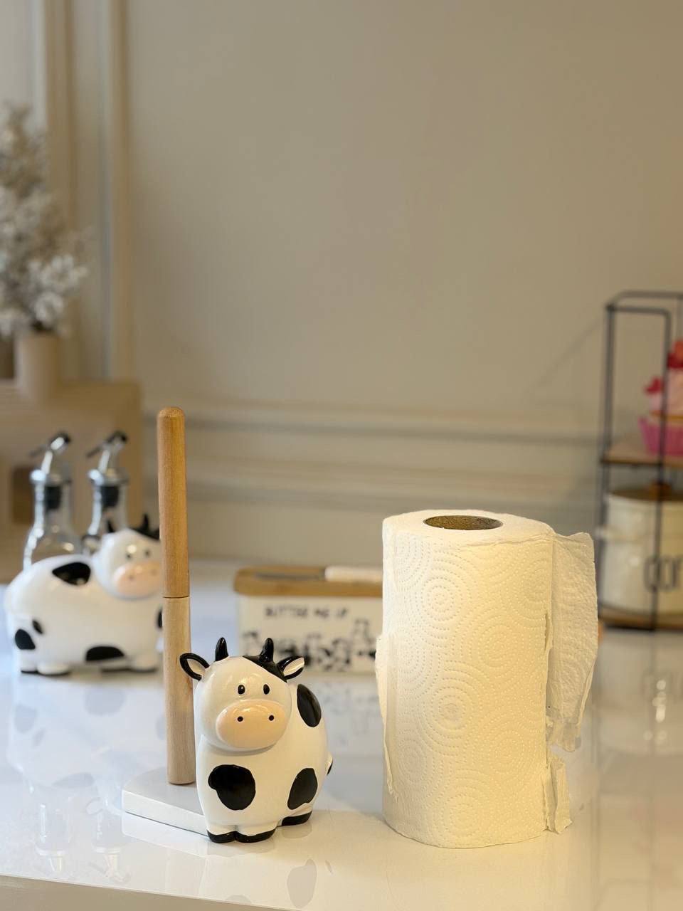 Cute Cow Kitchen Set