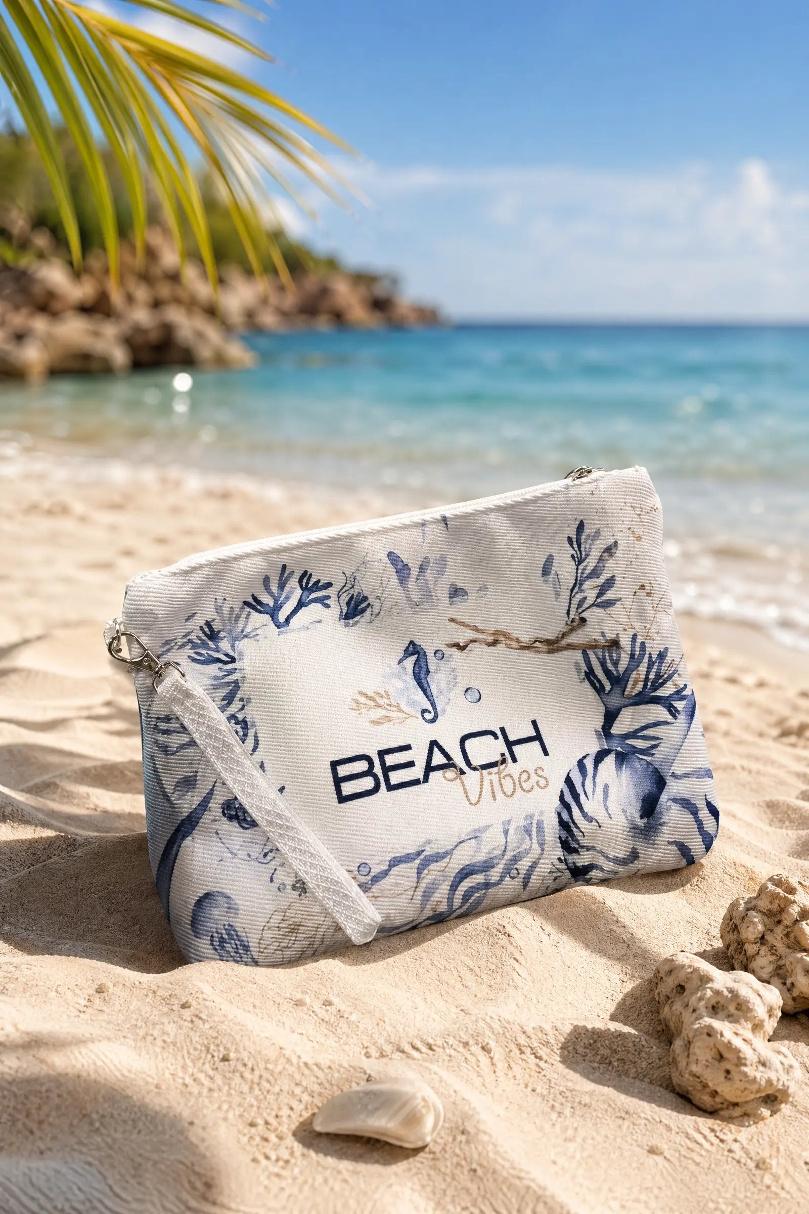 Sun-Kissed Clutch Bag