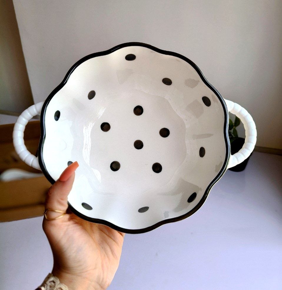 Polka Dot Ceramic Set