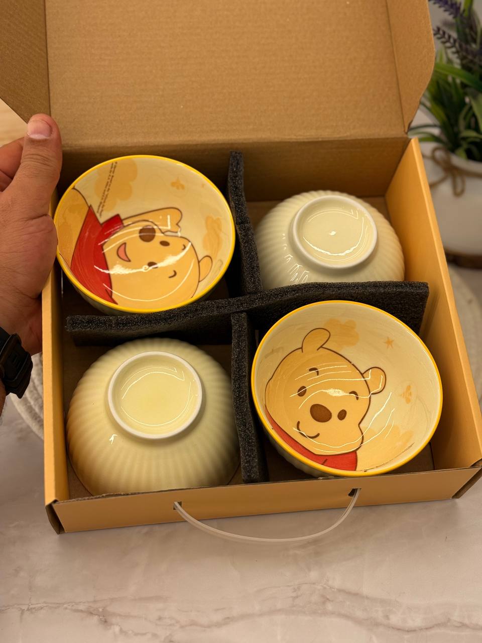 Pooh Bear Bowl Set