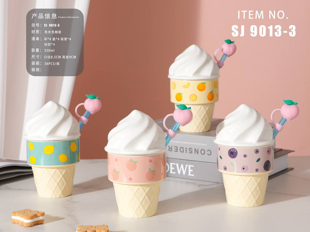 Kawaii Soft Serve Tumbler set