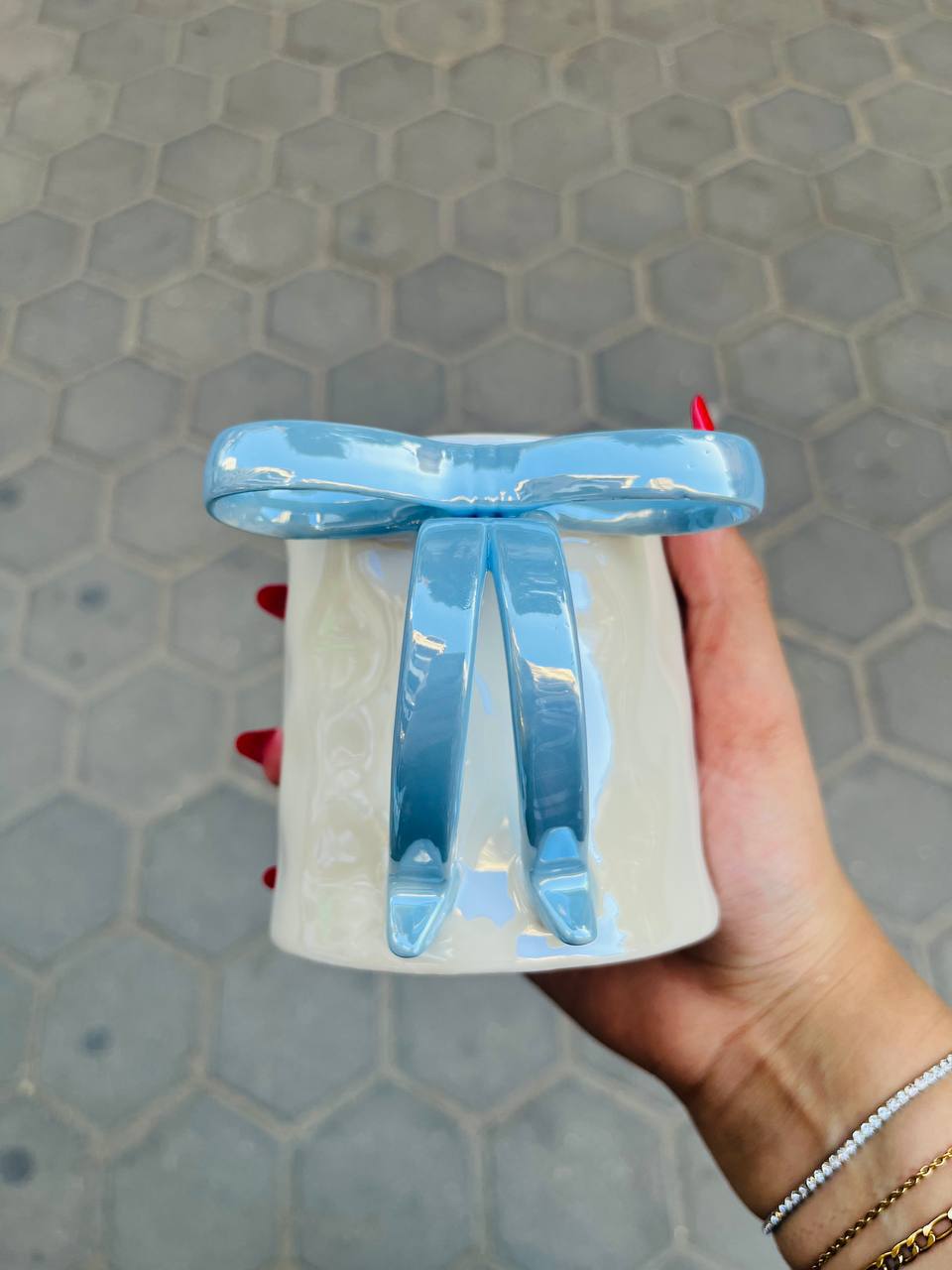 Ribbon Charm Mug