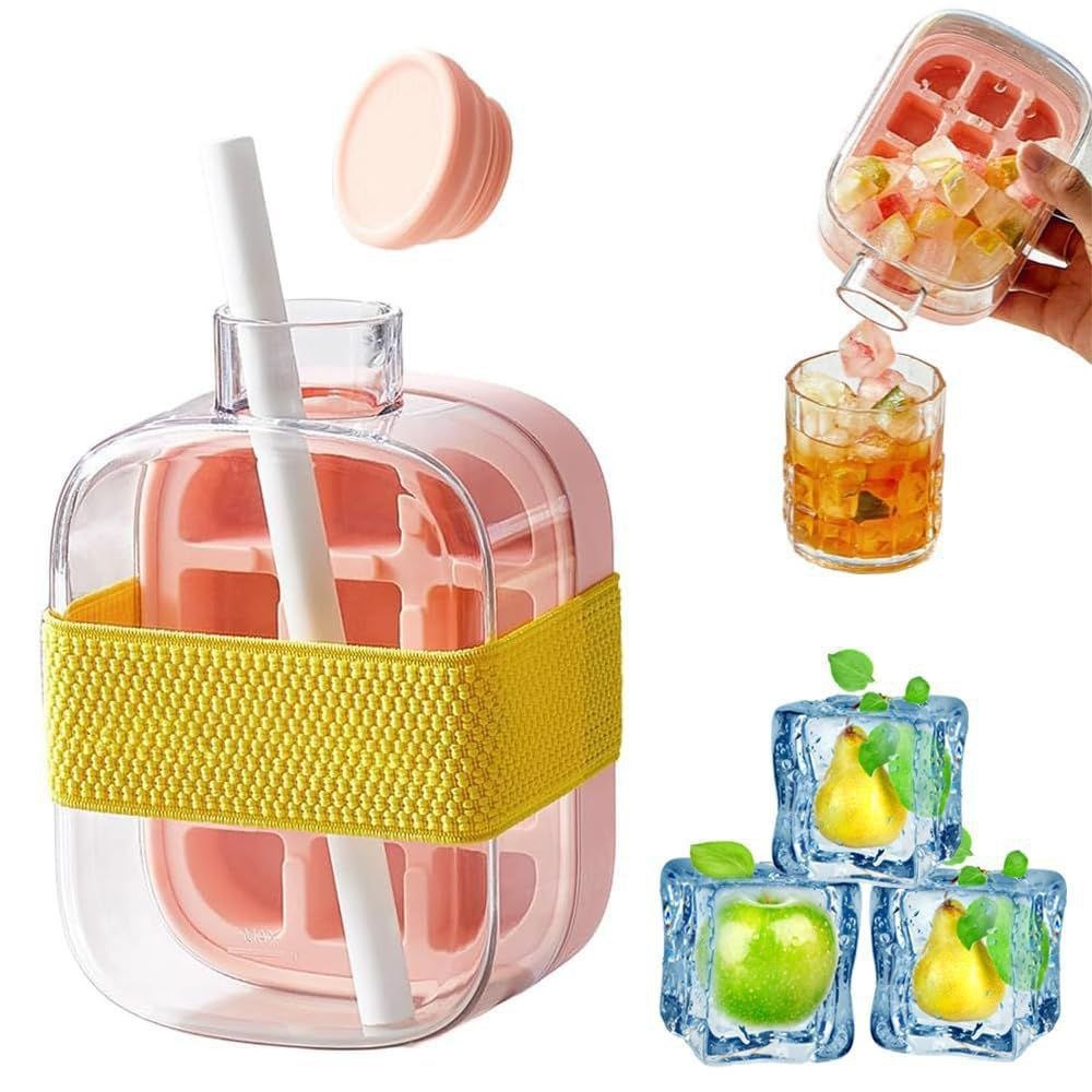 ChillCube Flask 2. Sip & Freeze Bottle