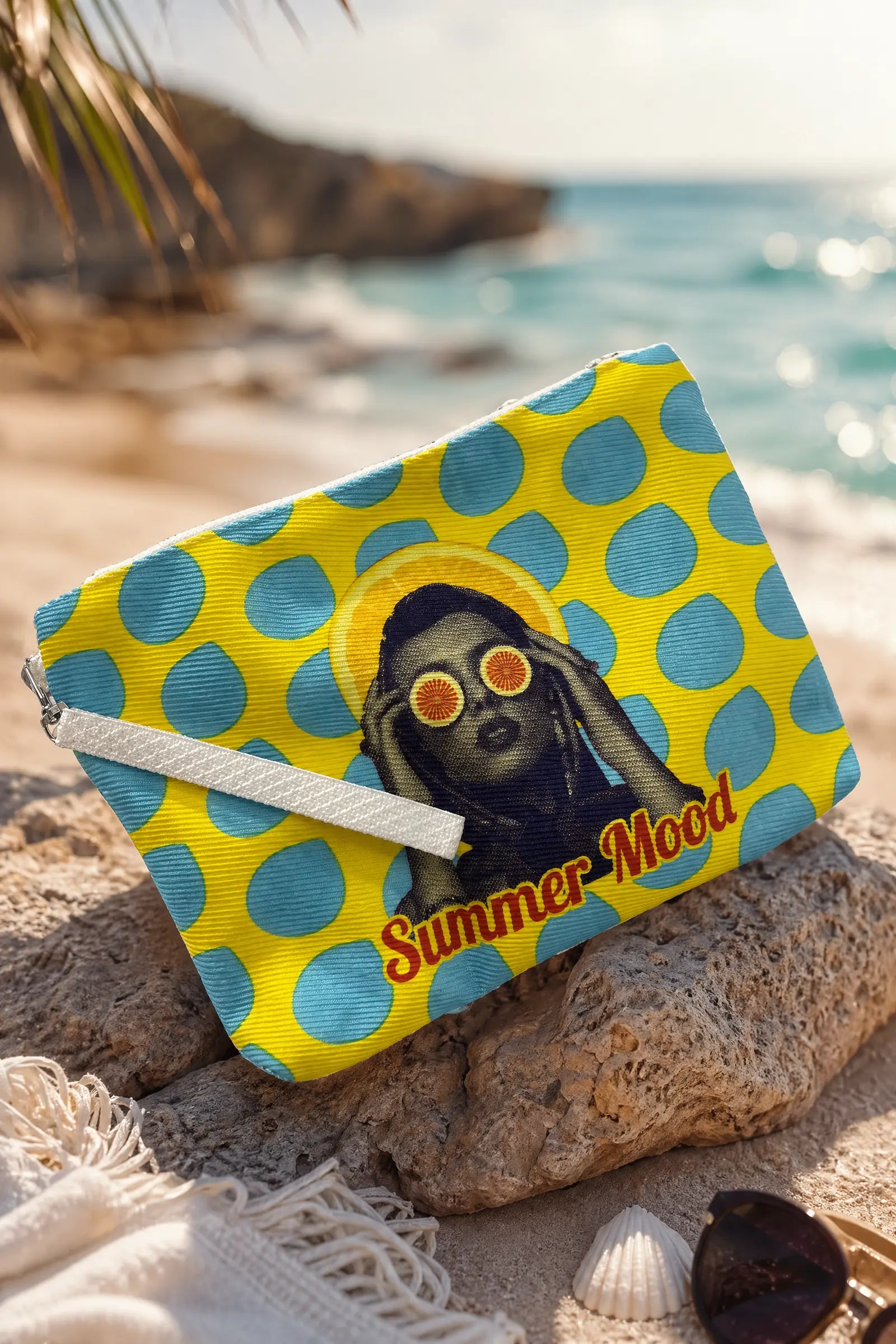 Sun-Kissed Clutch Bag