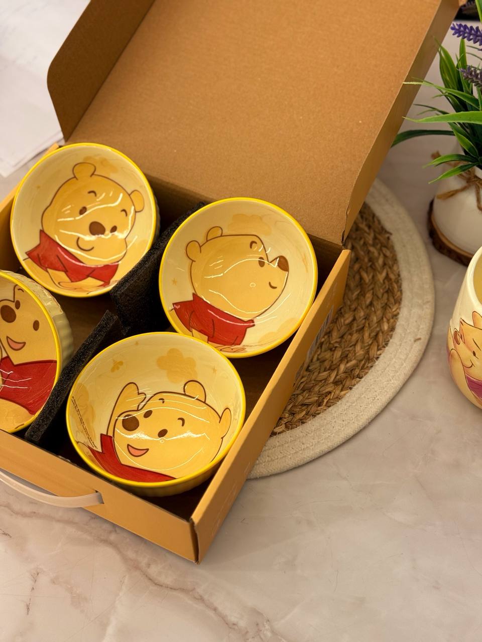 Pooh Bear Bowl Set