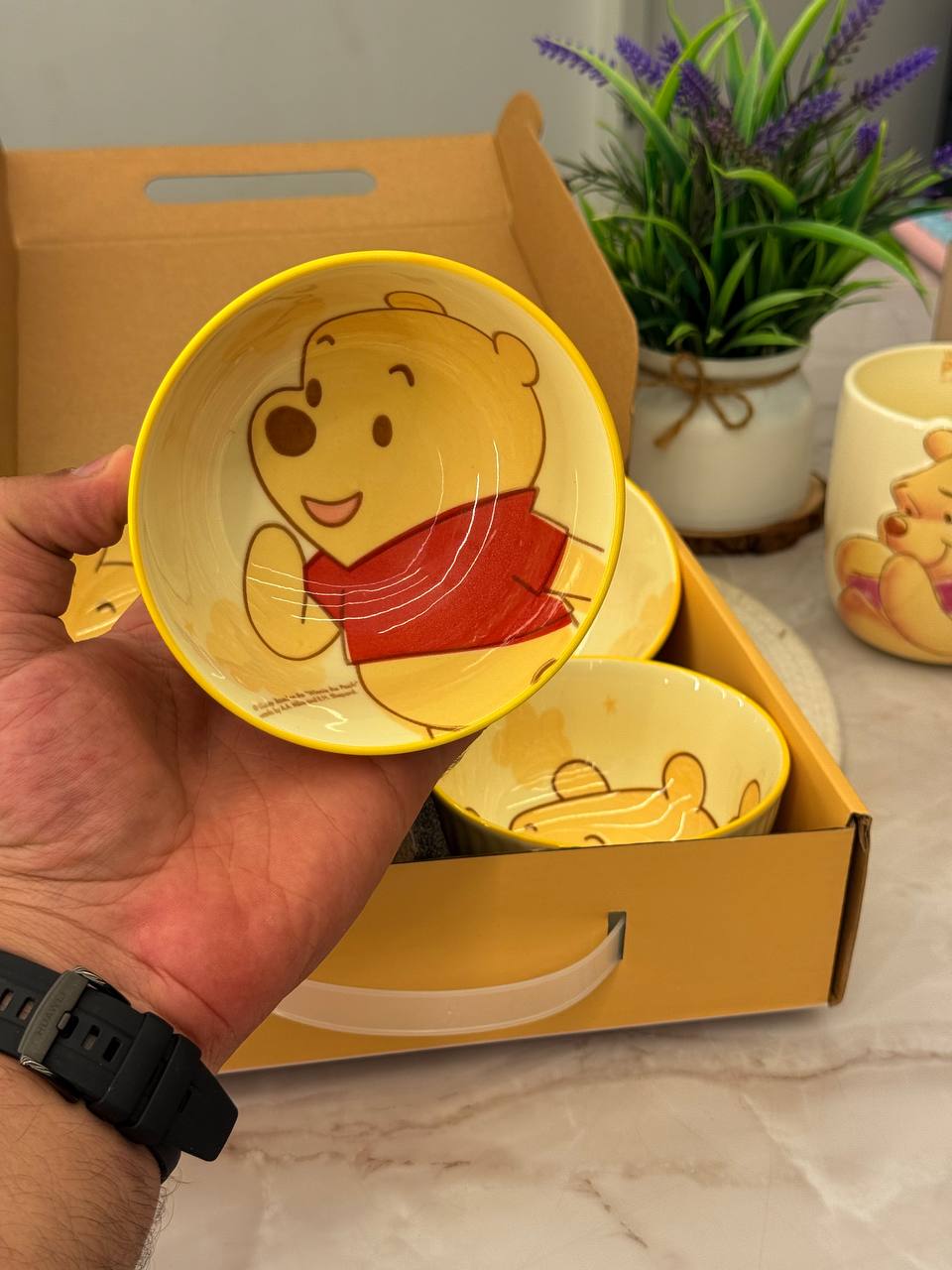 Pooh Bear Bowl Set