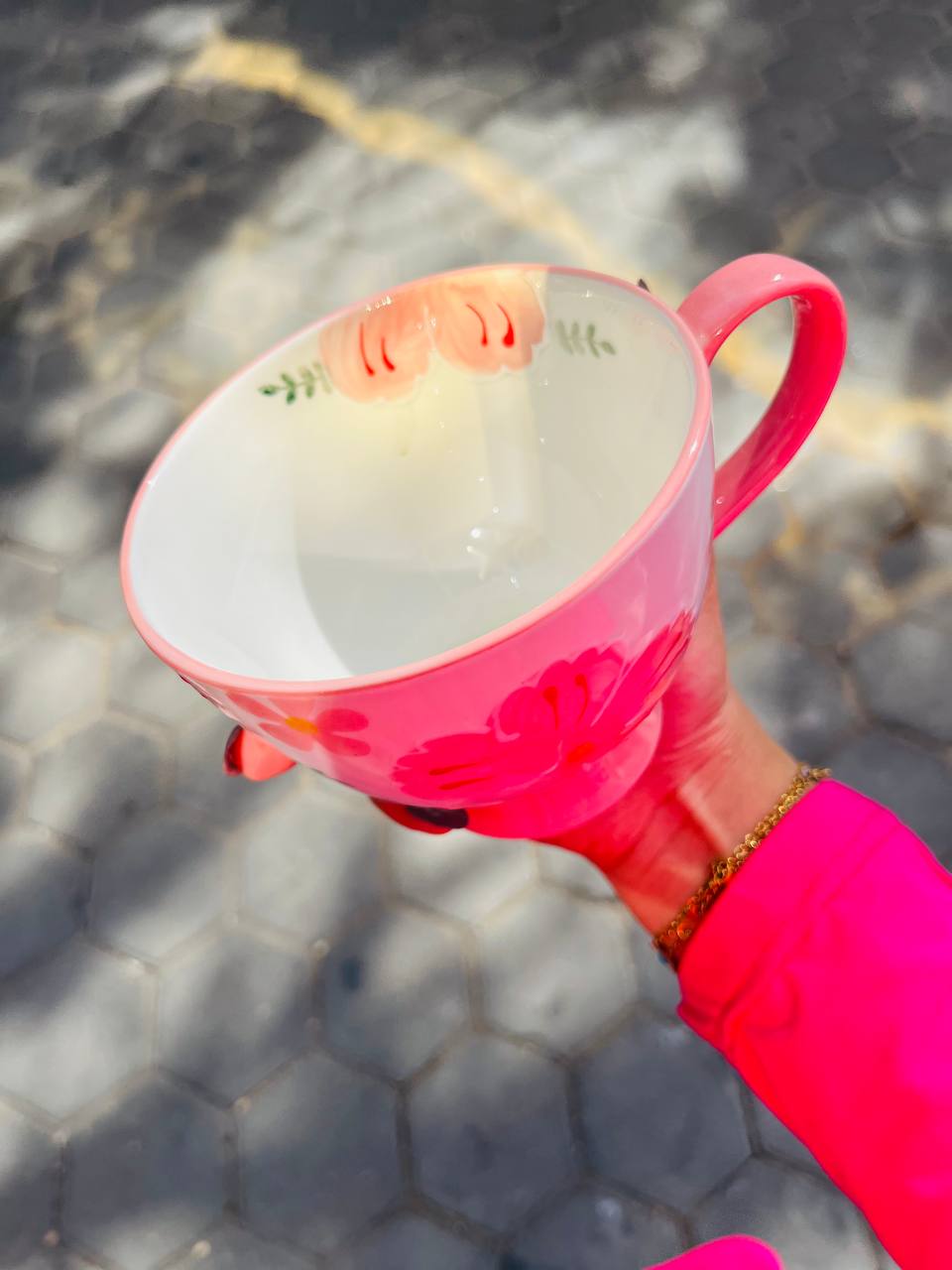 Blooming Floral Ceramic Mug