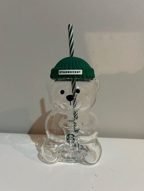 Cozy Bear Glass Tumbler