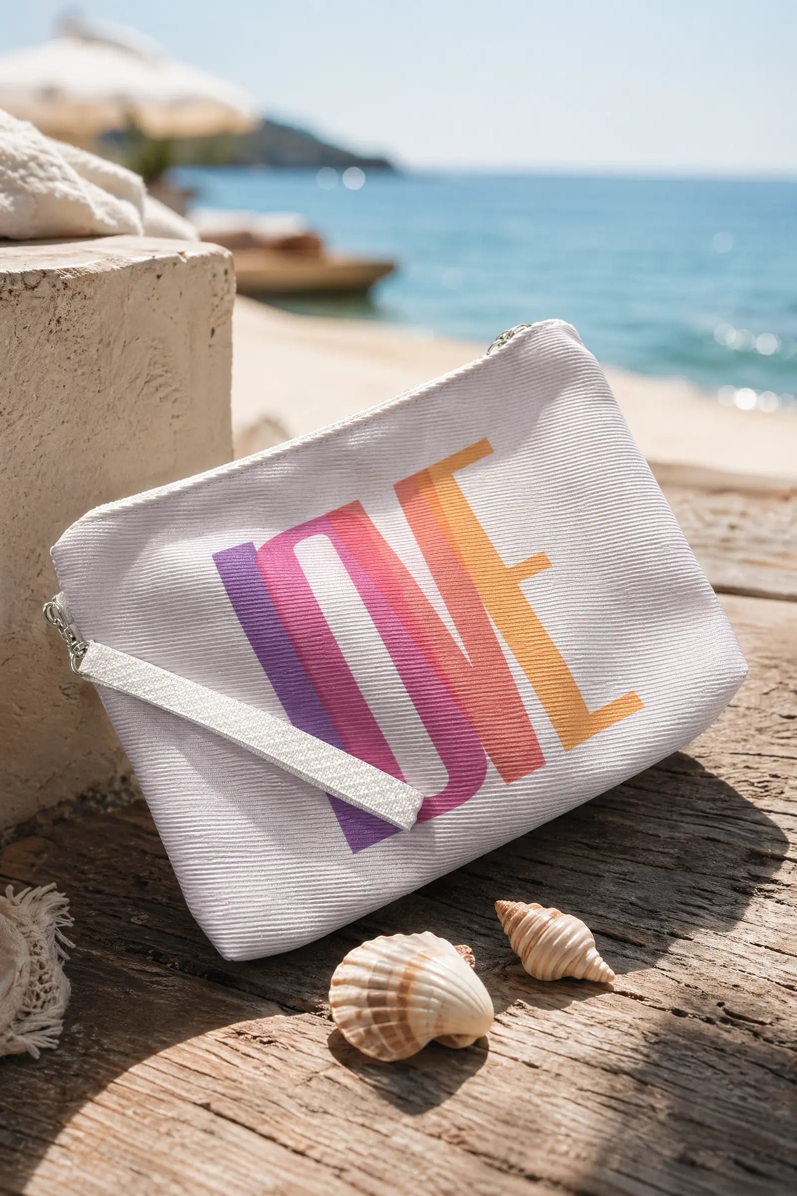 Sun-Kissed Clutch Bag