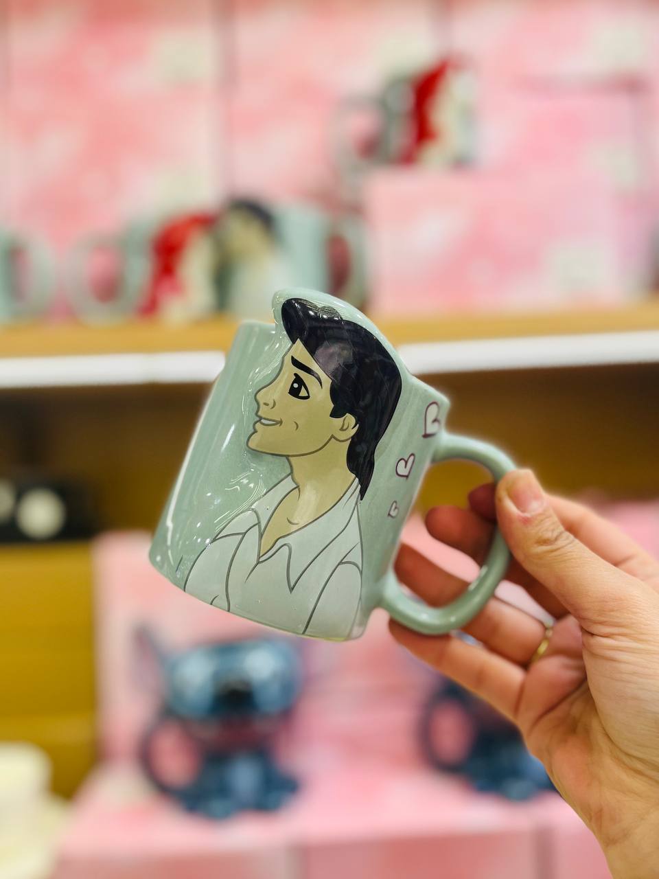 Princess Ariel & Prince Eric (The Little Mermaid) Romantic "Pair Mug" Gift Set