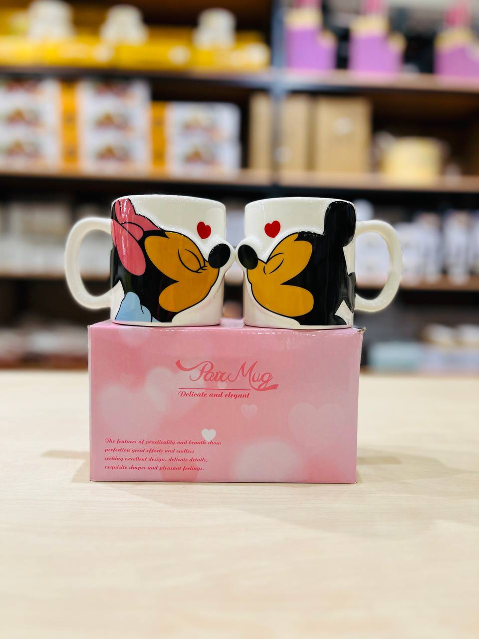 Mickey Kissing Mugs