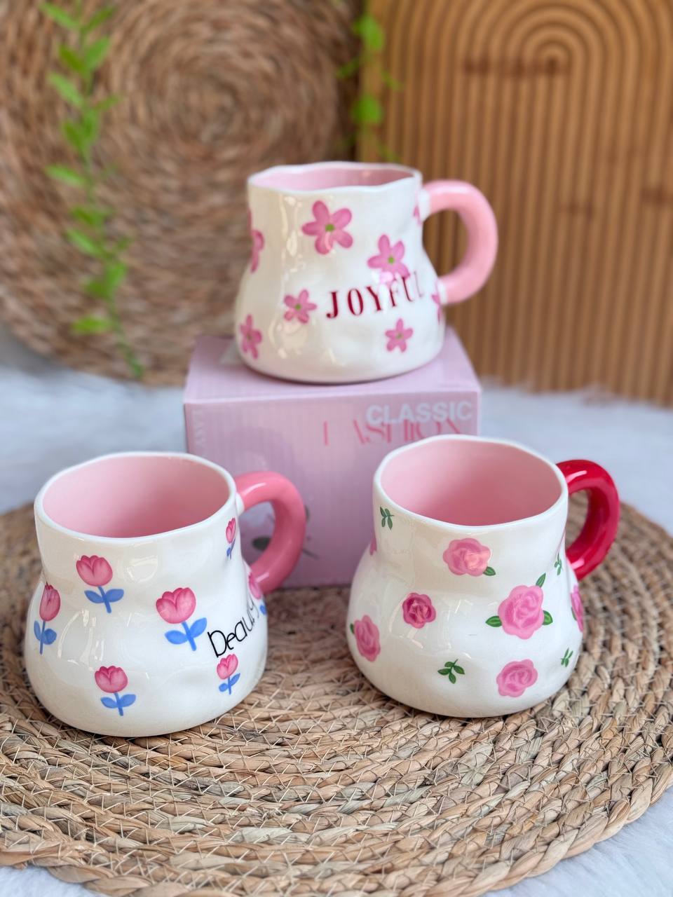 Joyful Flower Mug