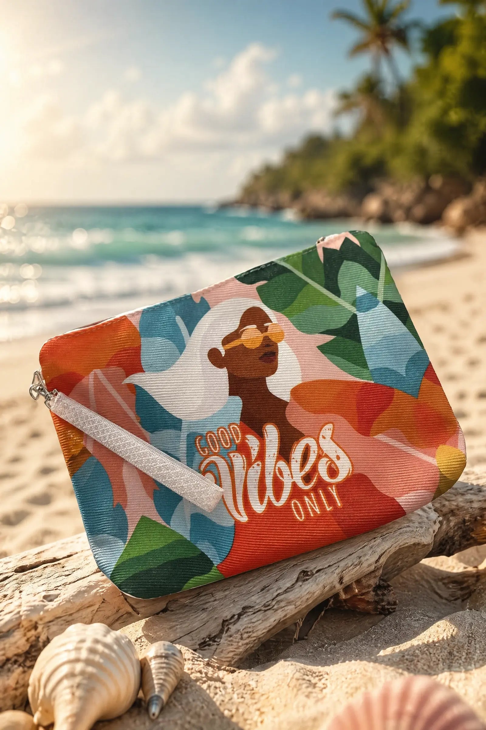 Sun-Kissed Clutch Bag