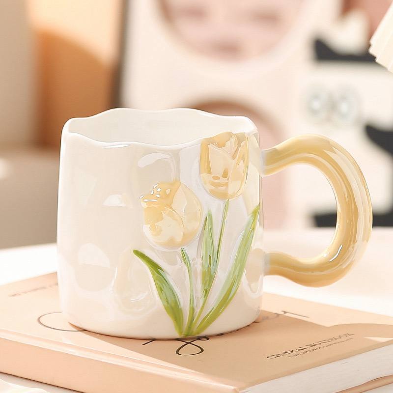 Flower Relief Mug
