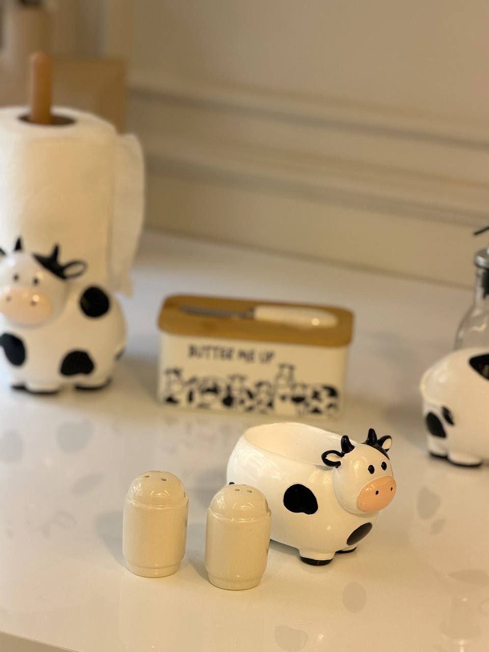 Cute Cow Kitchen Set