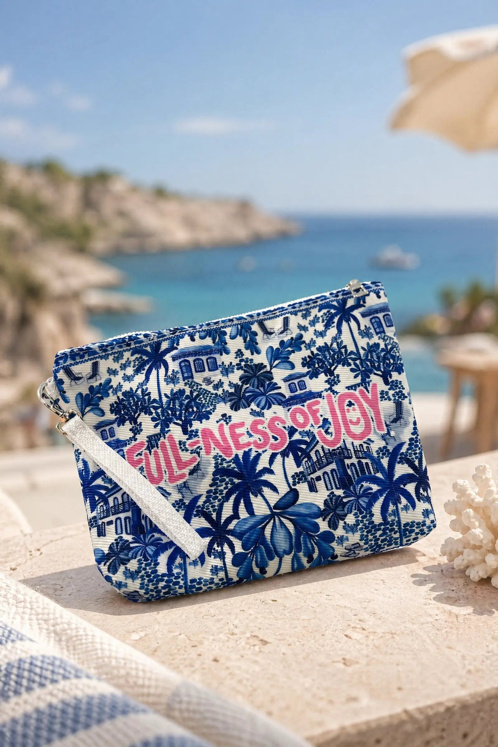 Sun-Kissed Clutch Bag