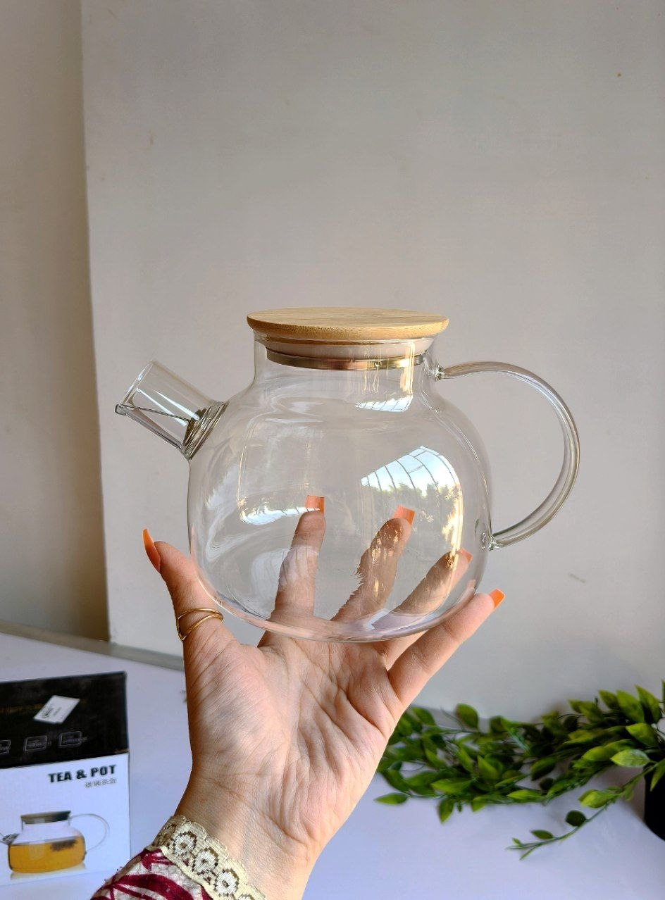 Minimalist Glass Teapot
