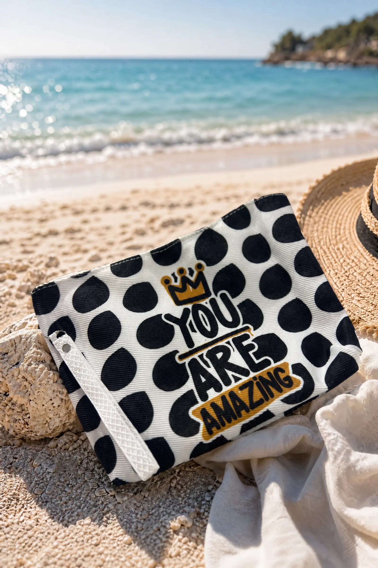 Sun-Kissed Clutch Bag