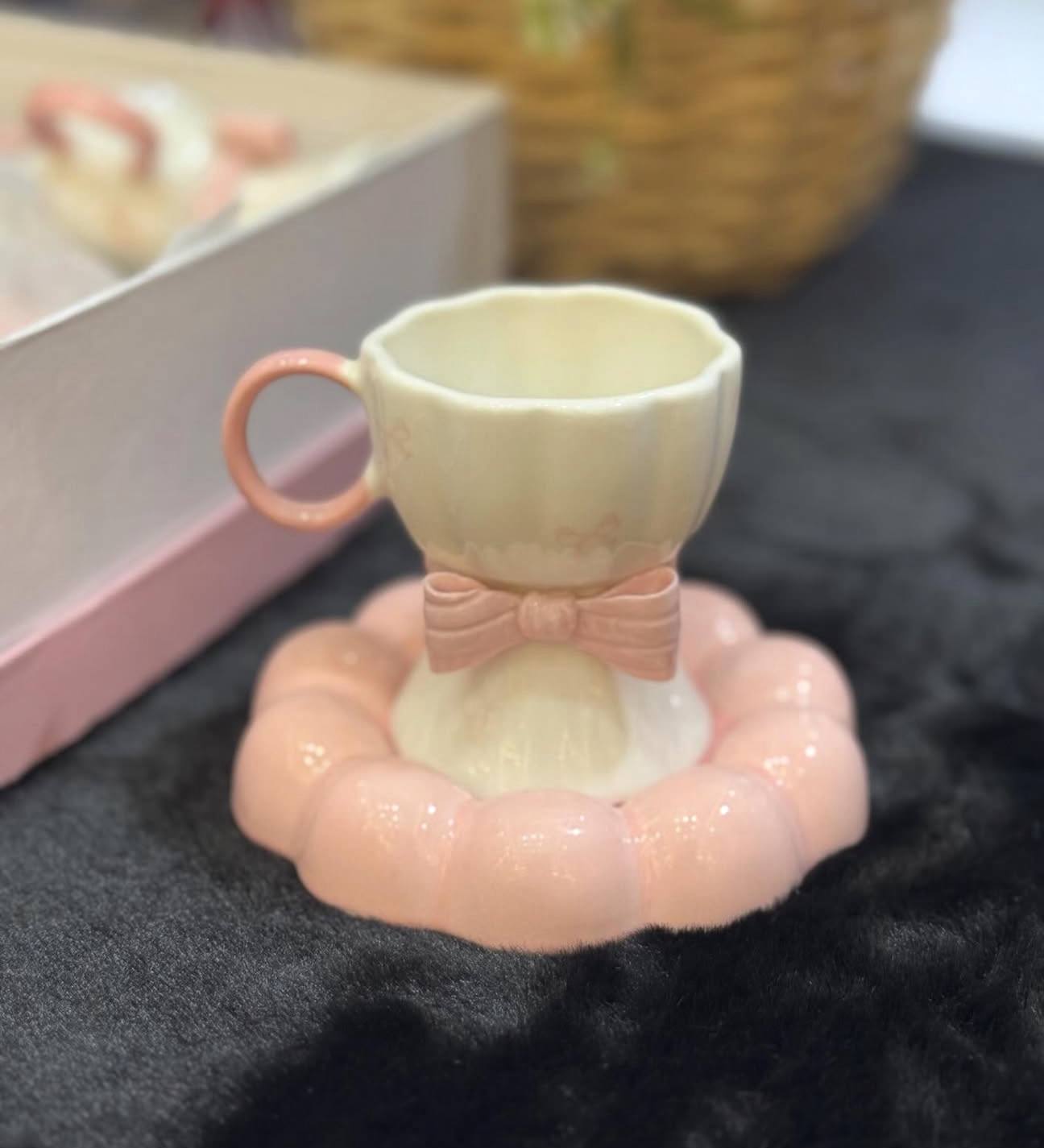 Coquette Pink Tea Set