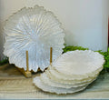 Gold edage- Flower Plates