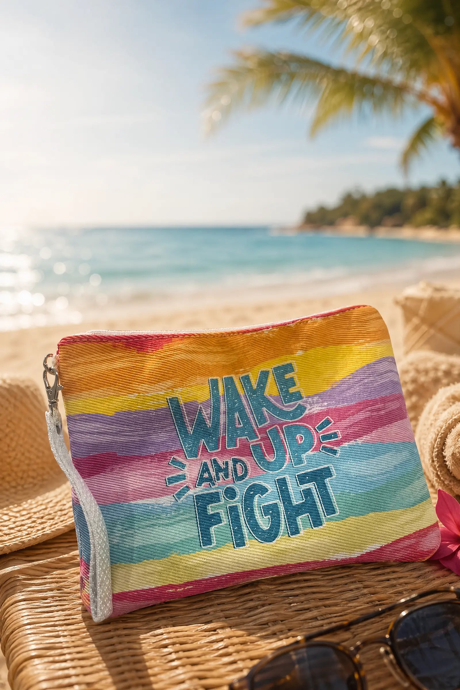 Sun-Kissed Clutch Bag