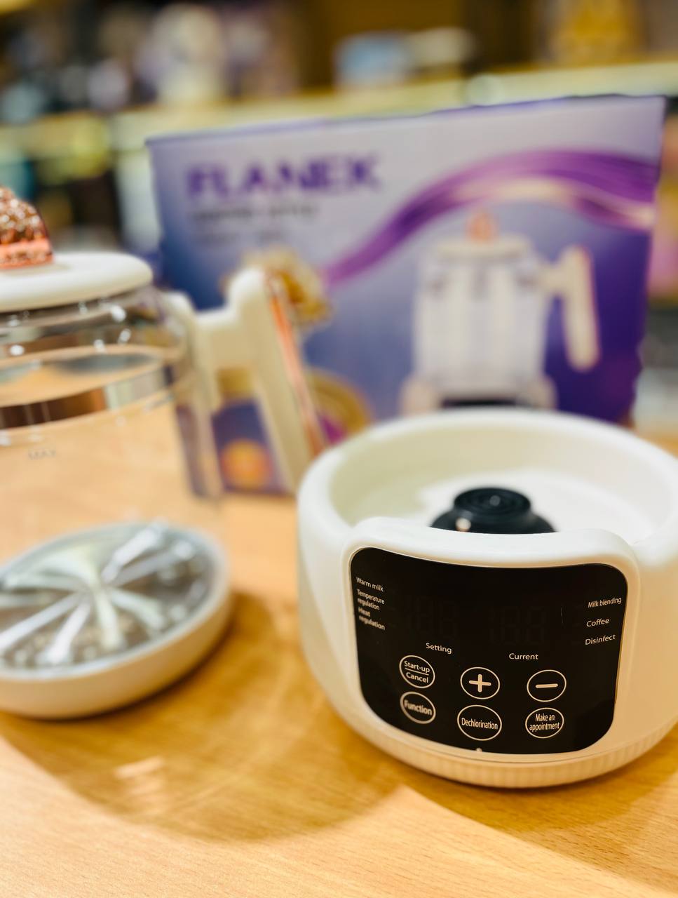 Royal Crown Glass Kettle