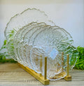 Crystal Petal Dessert Set