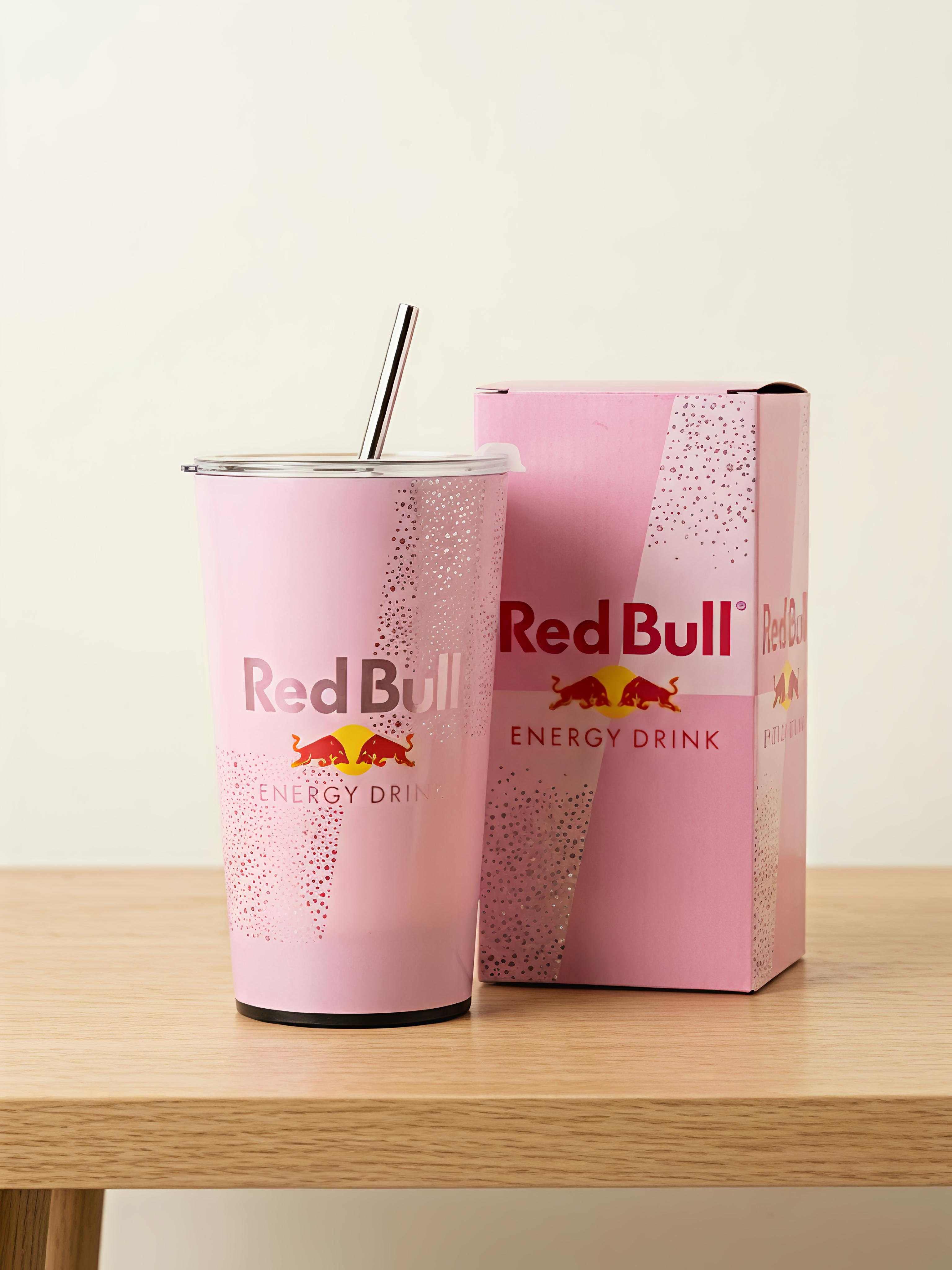 Glow & Go Red Bull Cup (مج ريد بول المضيء)