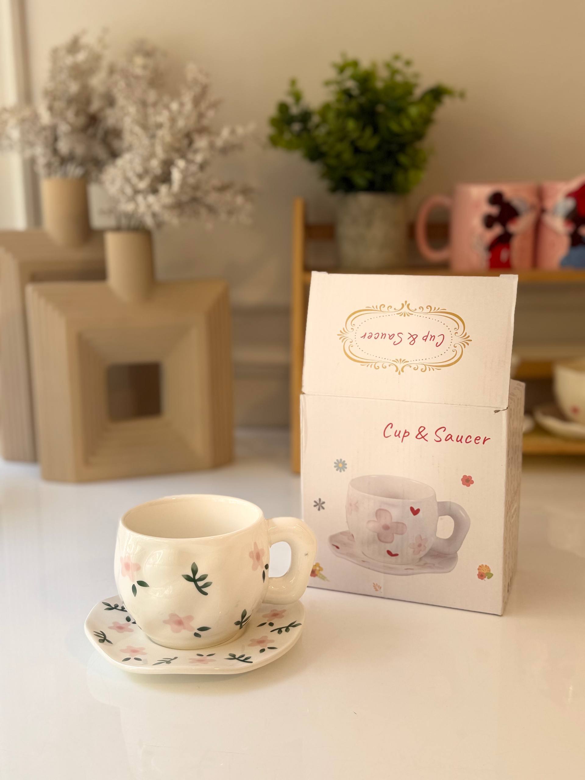 Pink Blossom Tea Set