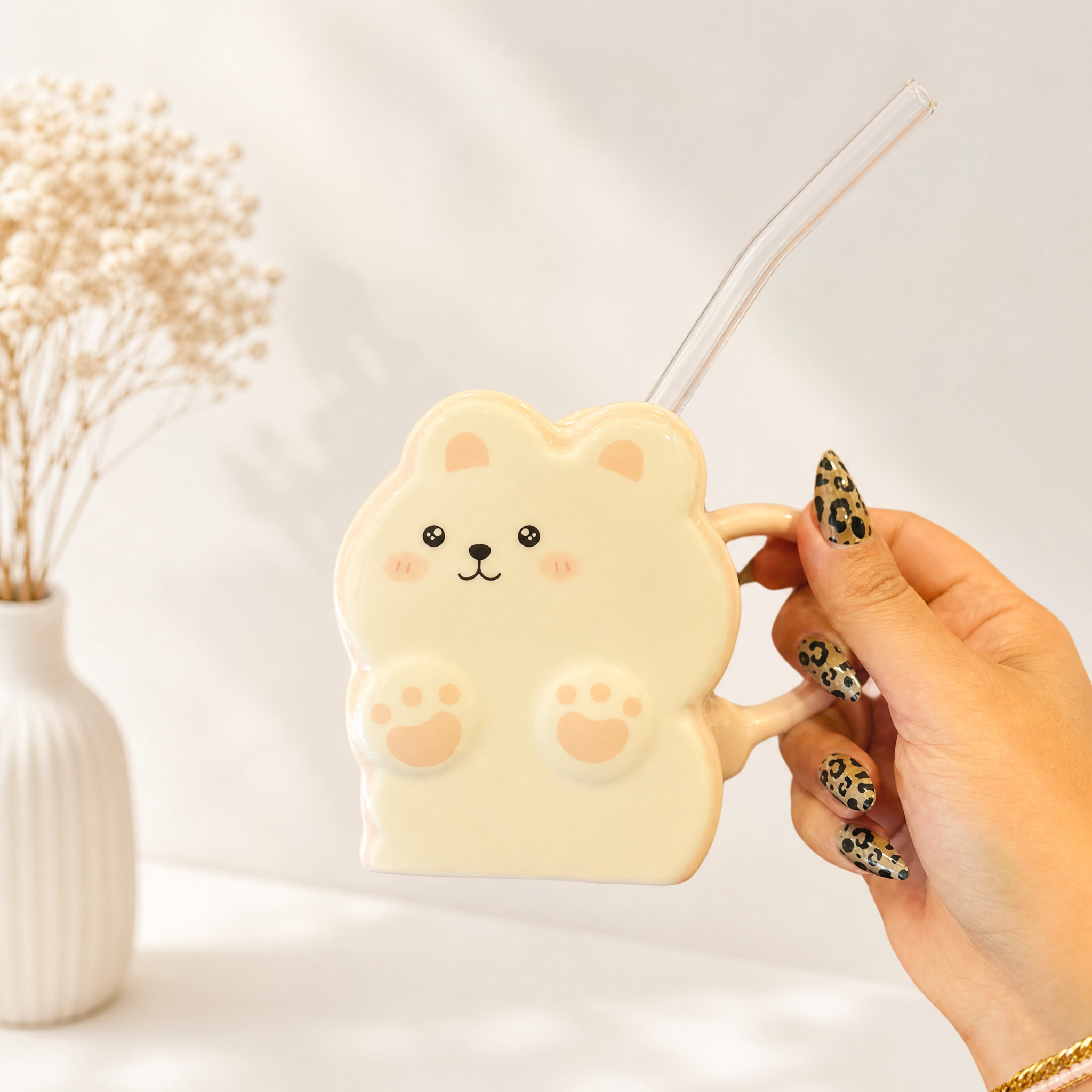 Kawaii Bear Ceramic Mug
