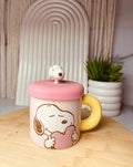 Snoopy Pink Hug Mug