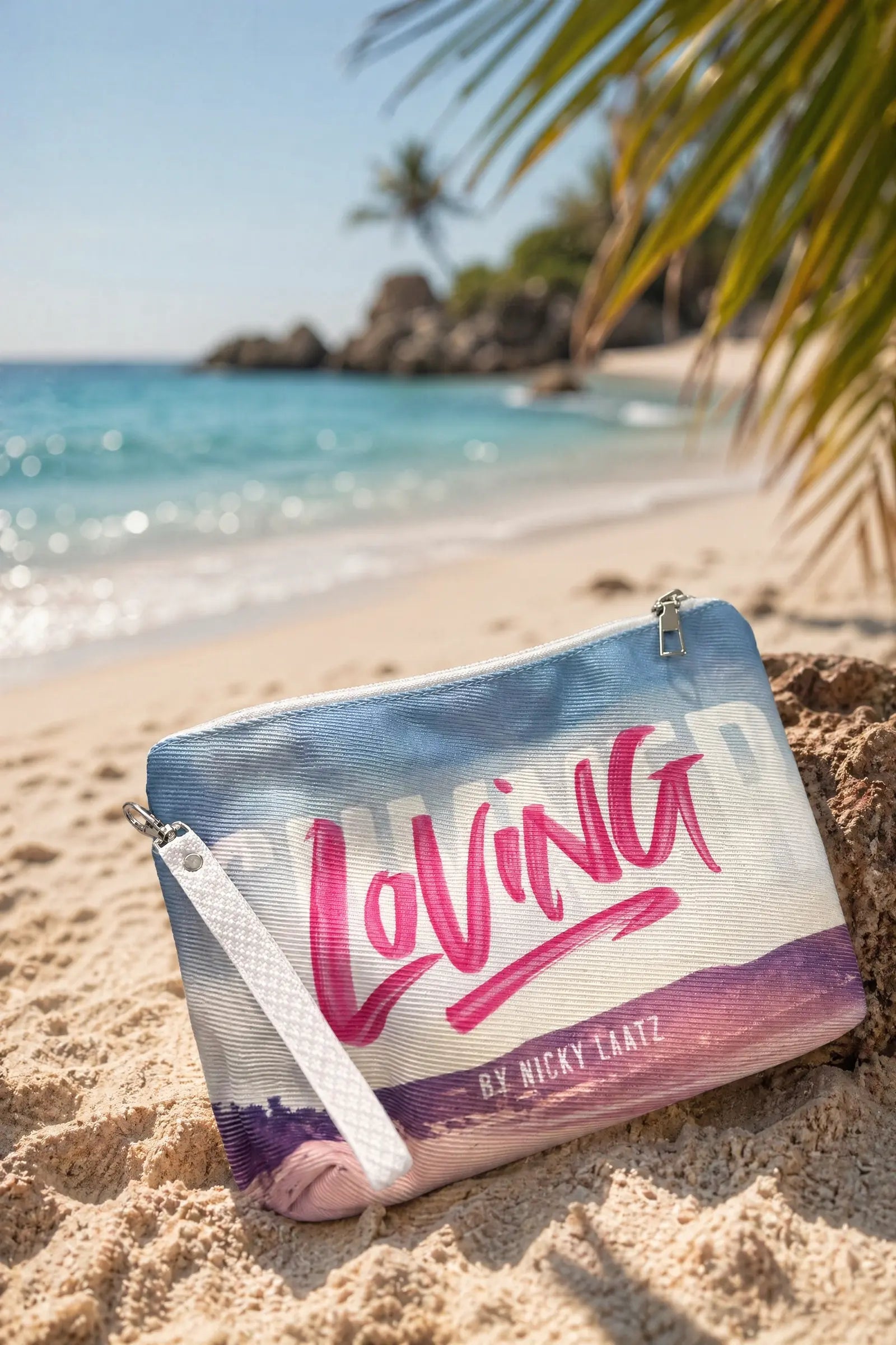 Sun-Kissed Clutch Bag
