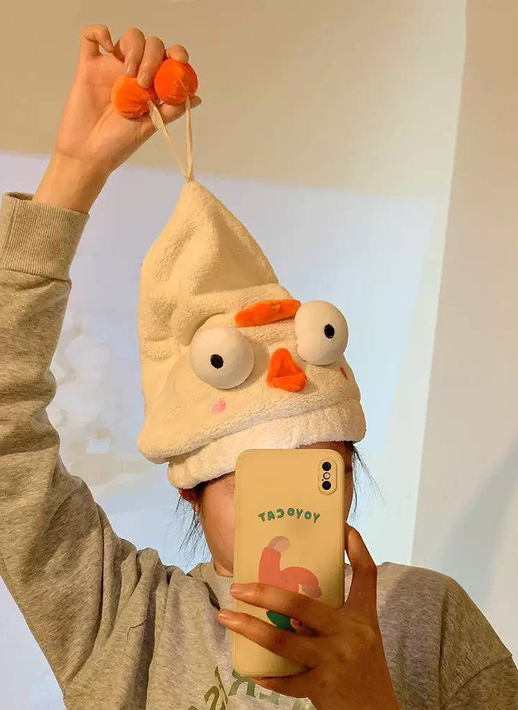 Cute Chicken Hair Towel