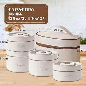 The Trio Thermal Bento Set