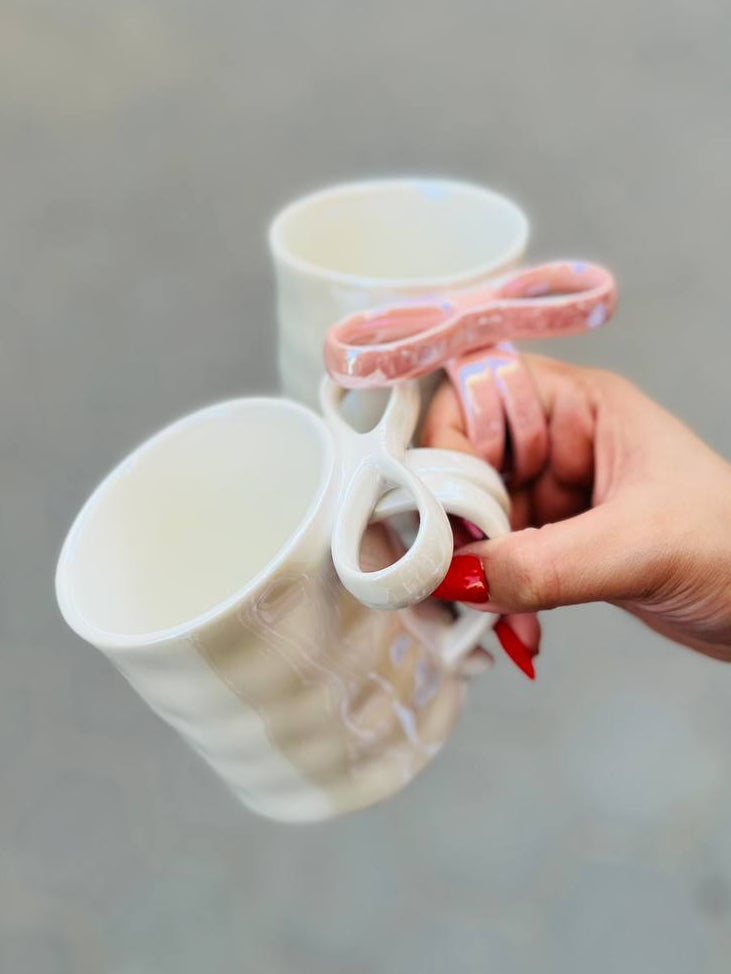Ribbon Charm Mug