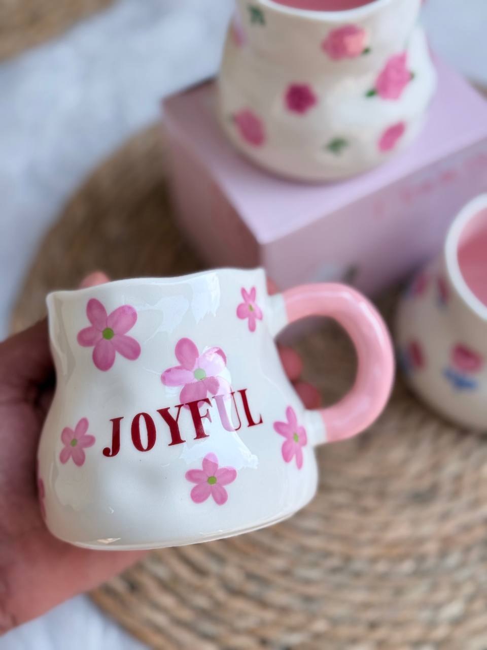 Joyful Flower Mug