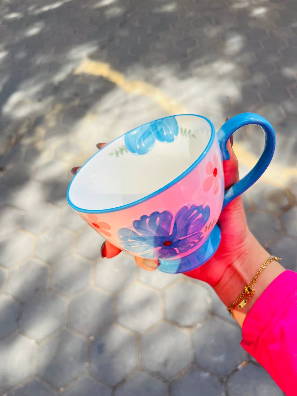 Blooming Floral Ceramic Mug