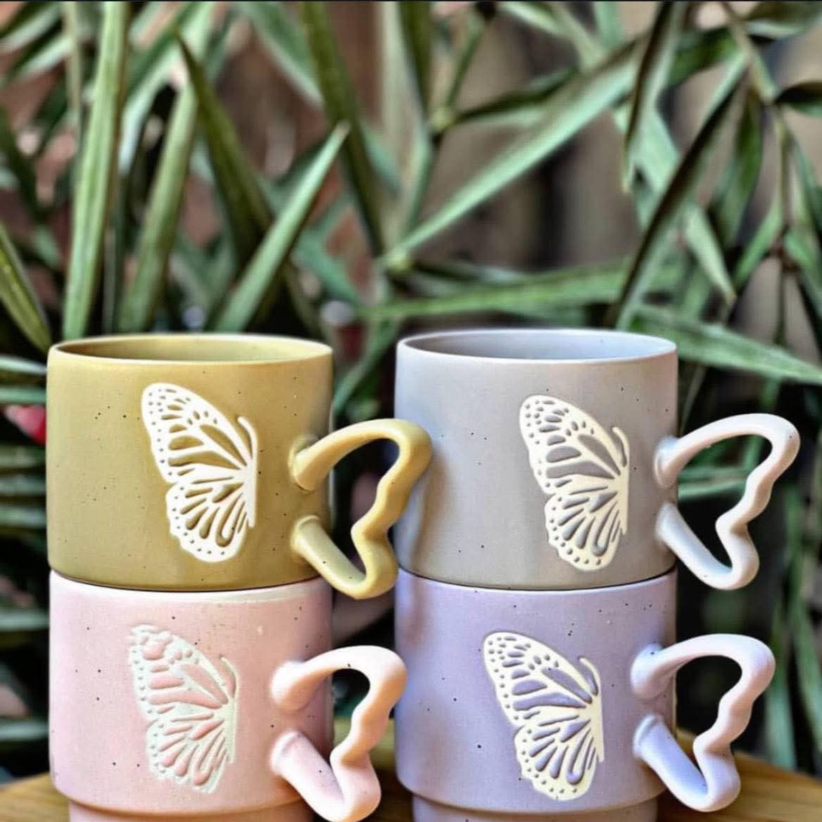 Butterfly Wing Mug set