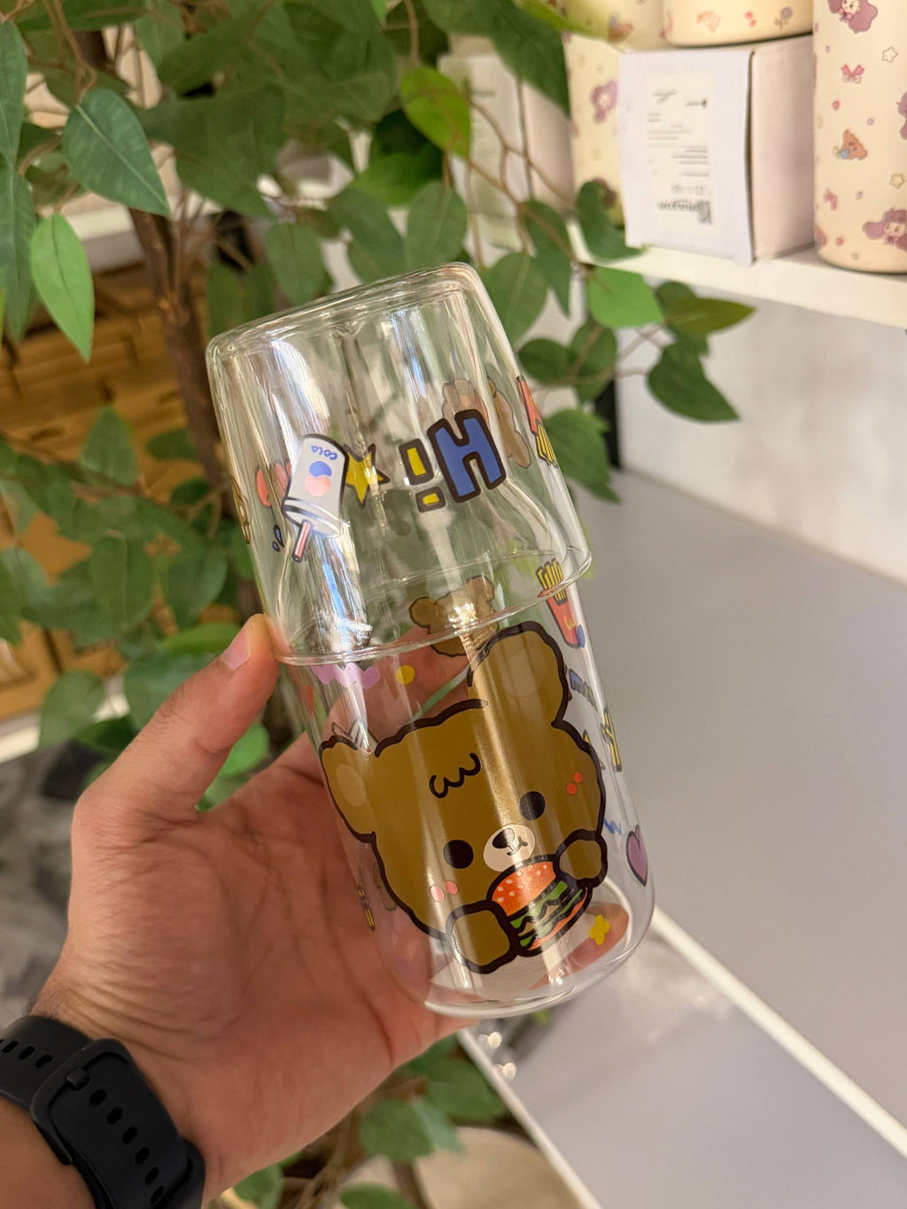 دورق "يامي بير"  (Yummy Bear Glass).