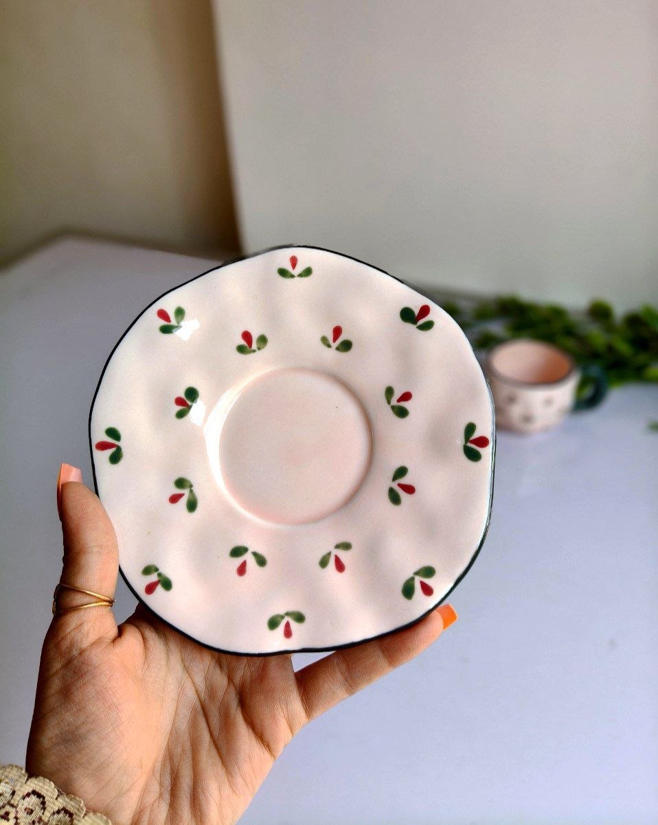Wavy Rose Garden Mug