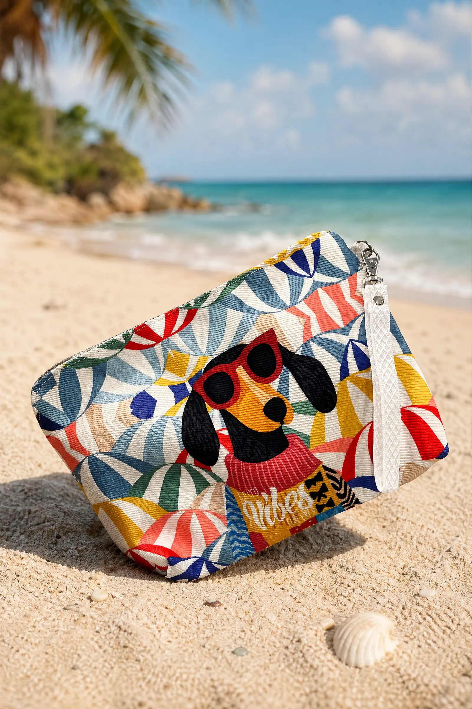 Sun-Kissed Clutch Bag