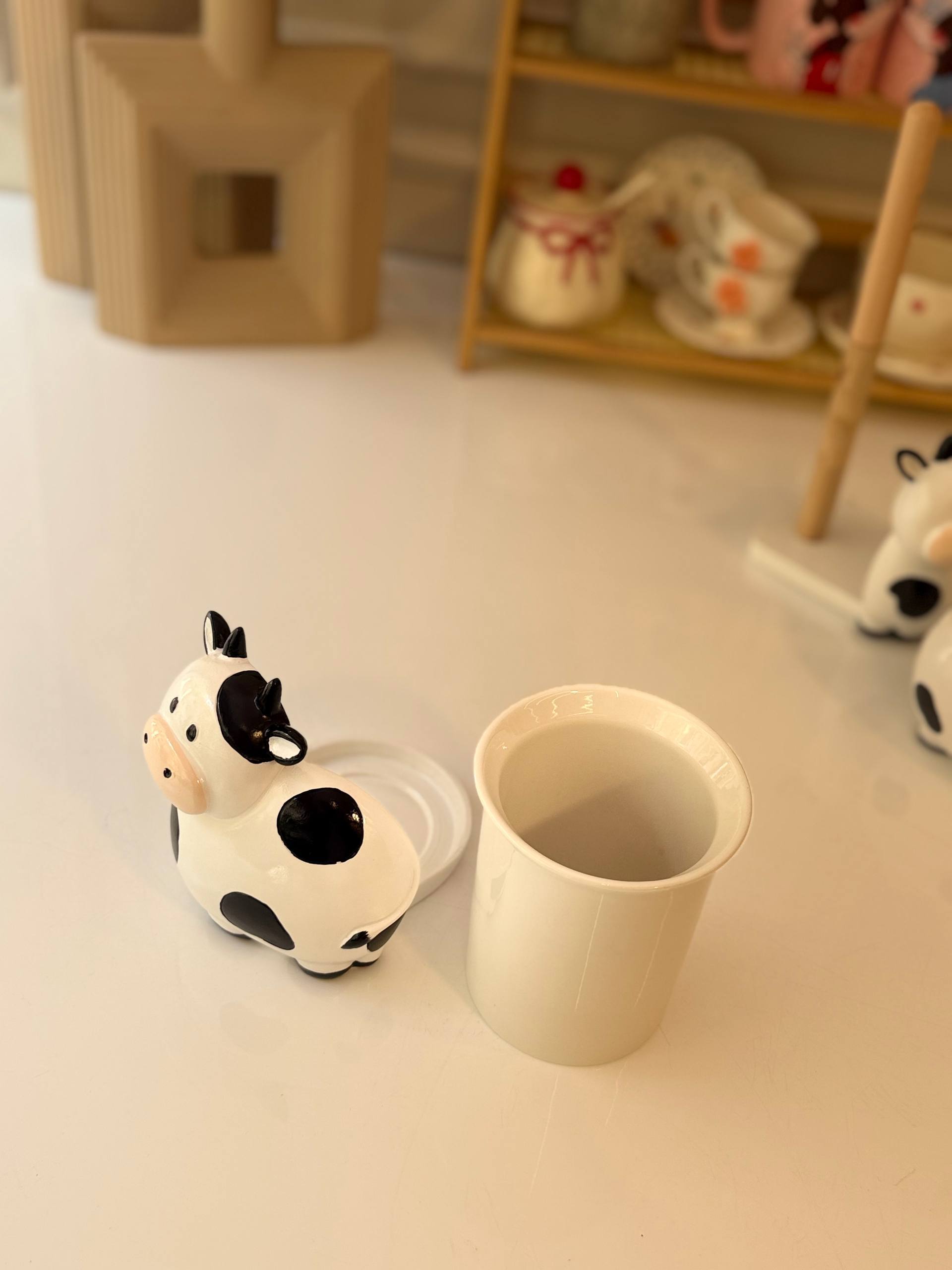 Cute Cow Kitchen Set