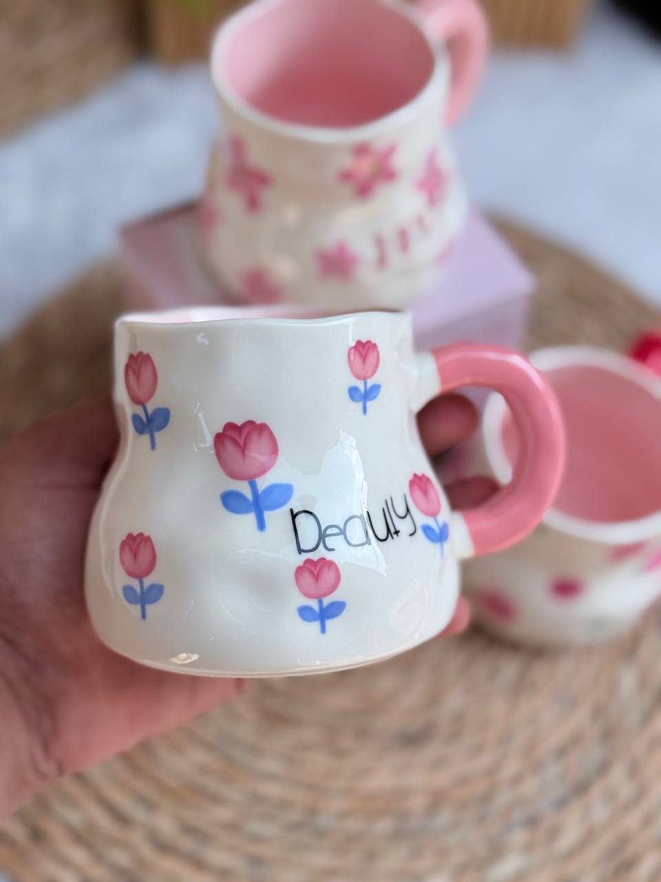 Joyful Flower Mug