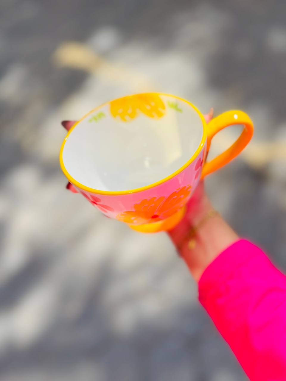 Blooming Floral Ceramic Mug