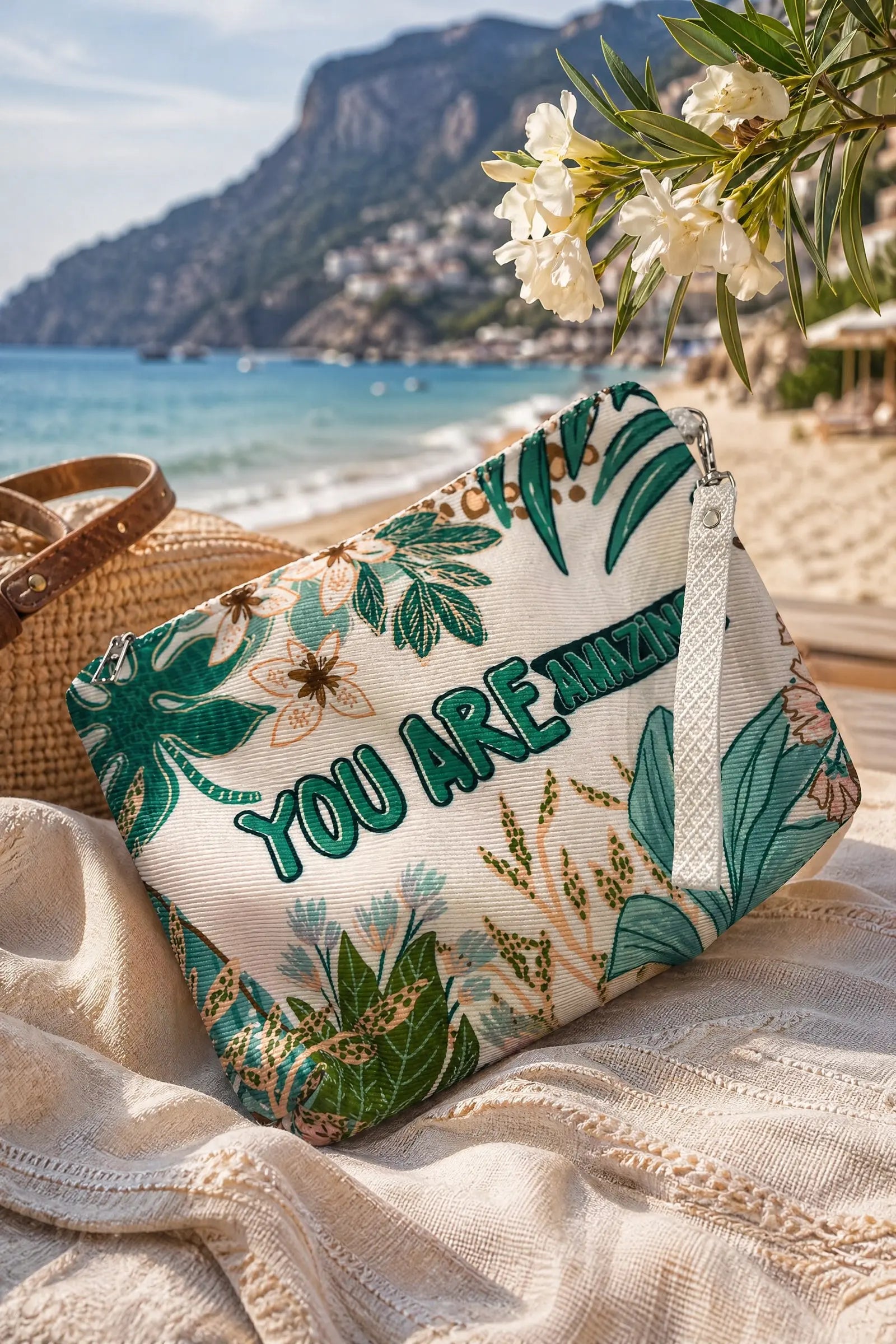 Sun-Kissed Clutch Bag