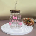 3D Pink Bow Cup