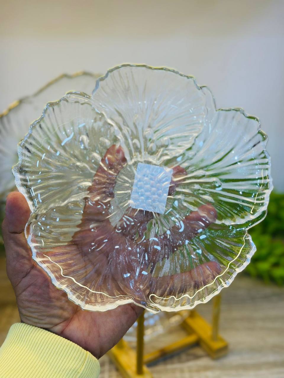 Crystal Petal Dessert Set