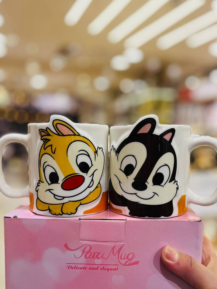 Chip 'n' Dale Romantic "Pair Mug" Gift Set