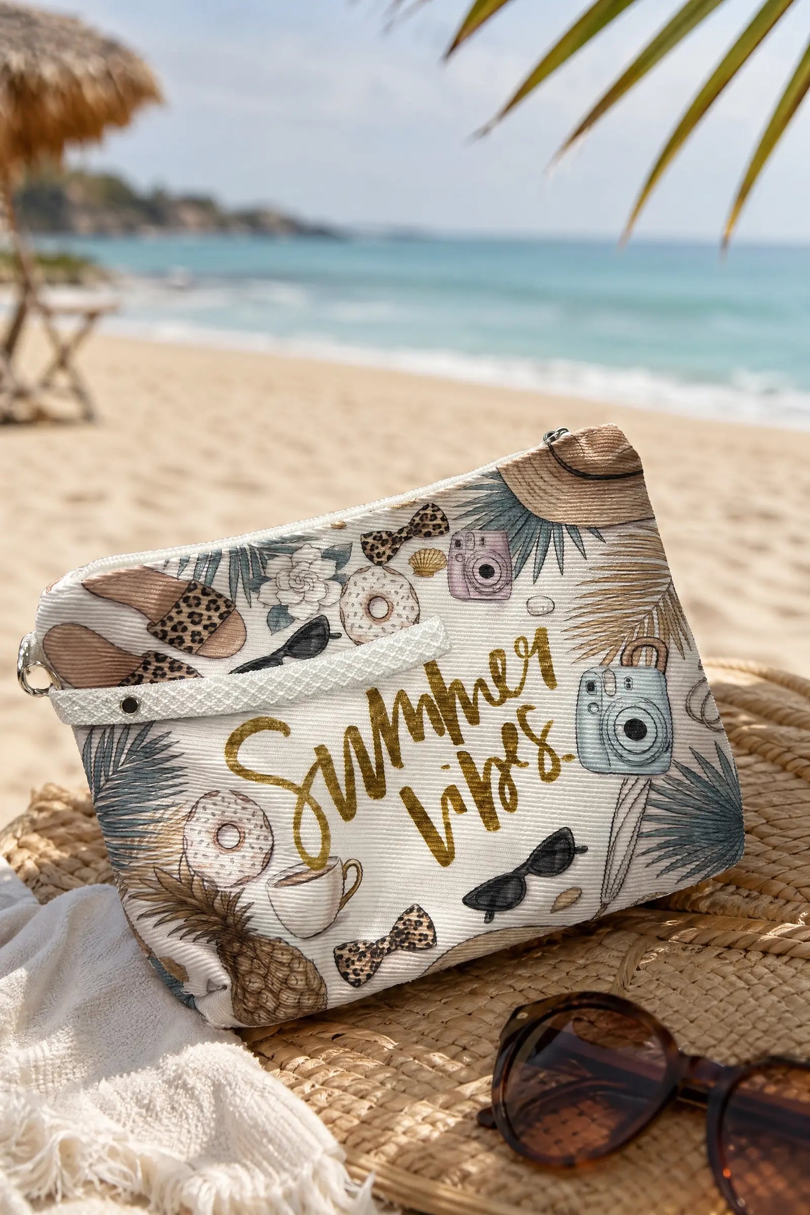 Sun-Kissed Clutch Bag